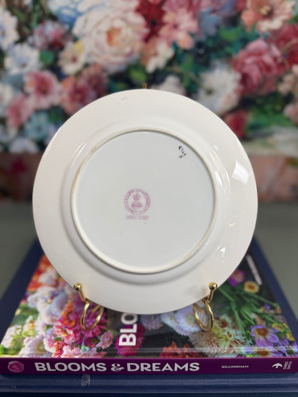 Antique Pink Minton Poonah Pink Pattern