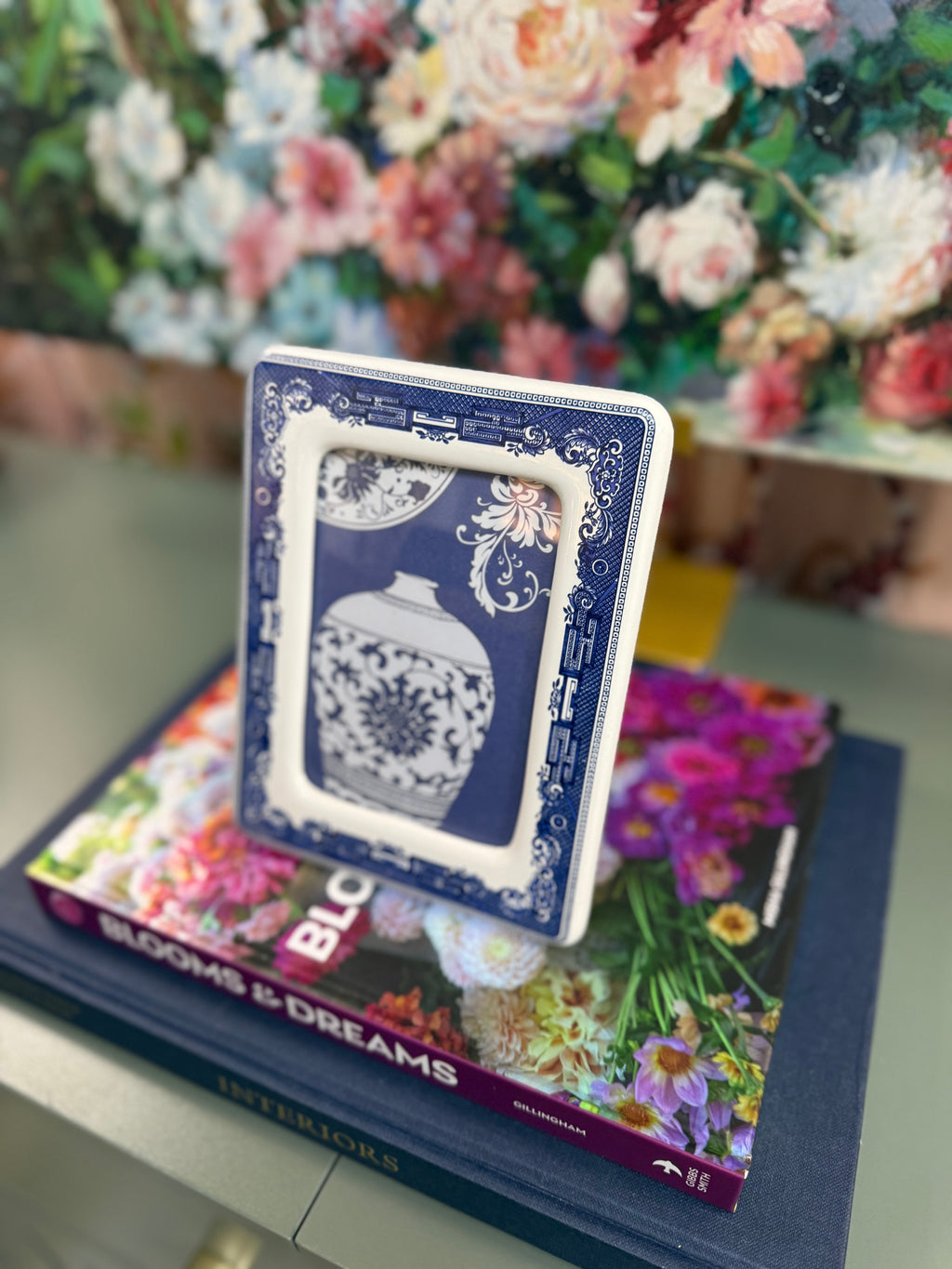 3 by 5 Blue Willow Frame