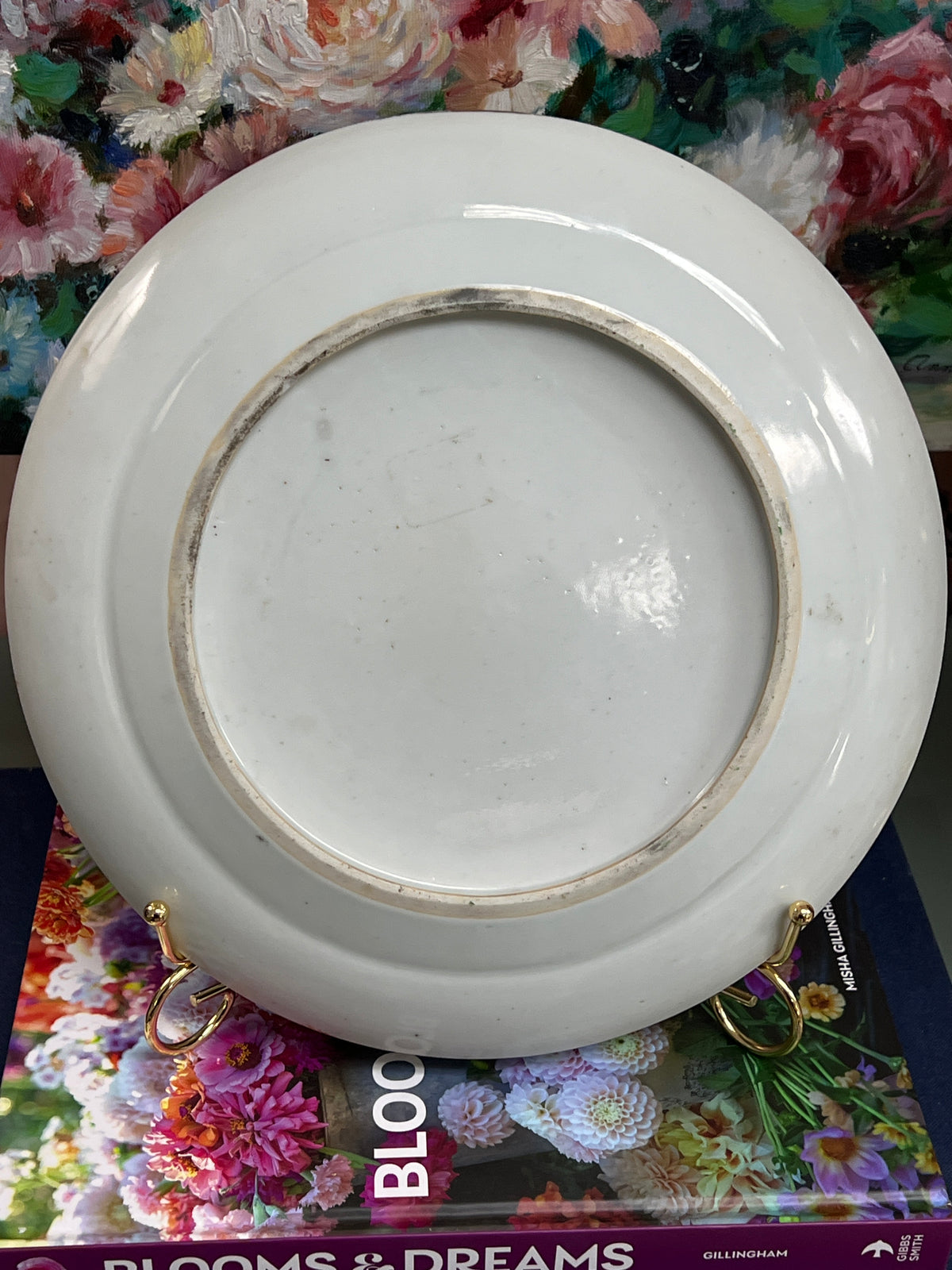 10” Antique Bok Choy Plate