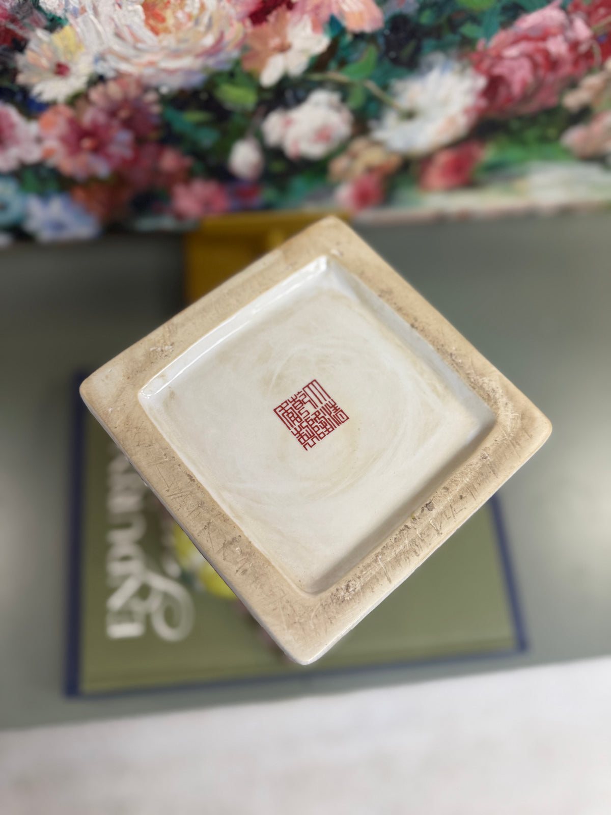 New Rose Canton Cachepot