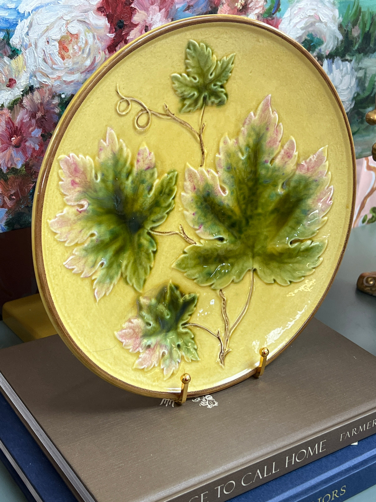 Large Majolica Plate