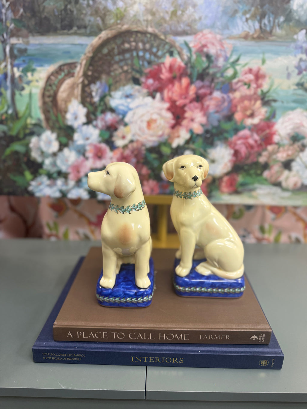 Tan Pair of Dogs