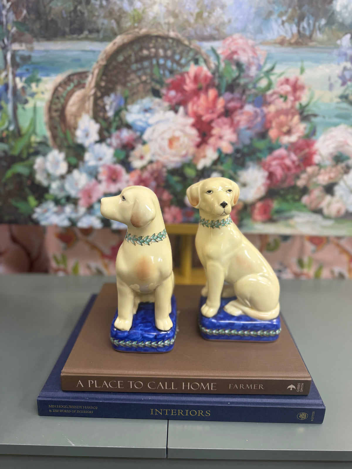 Tan Pair of Dogs