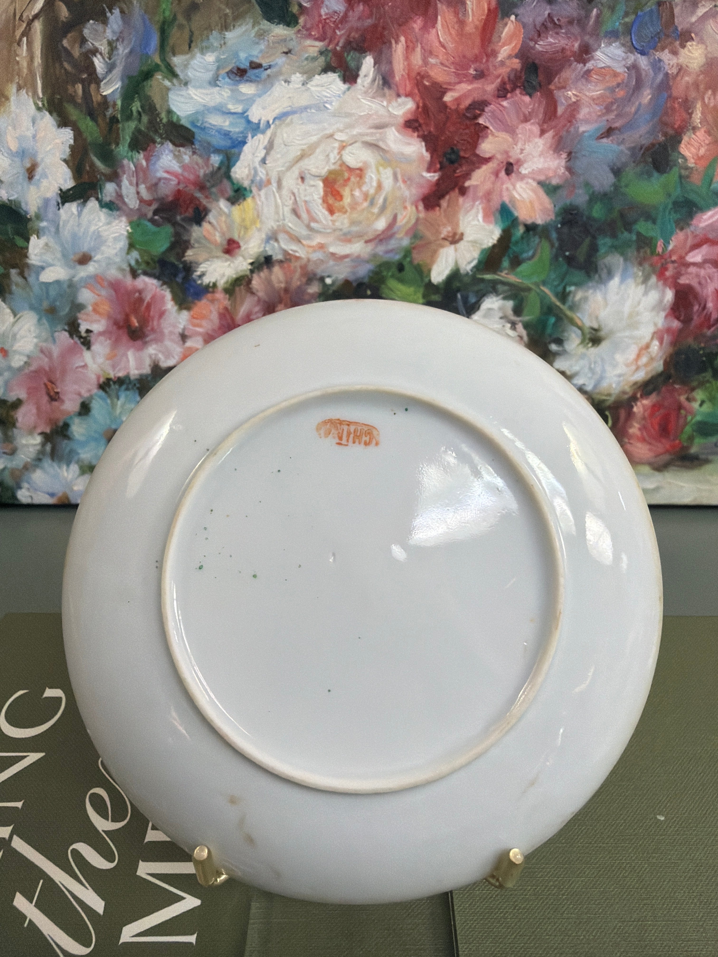 5.25 inch Antique Rose Canton Saucer