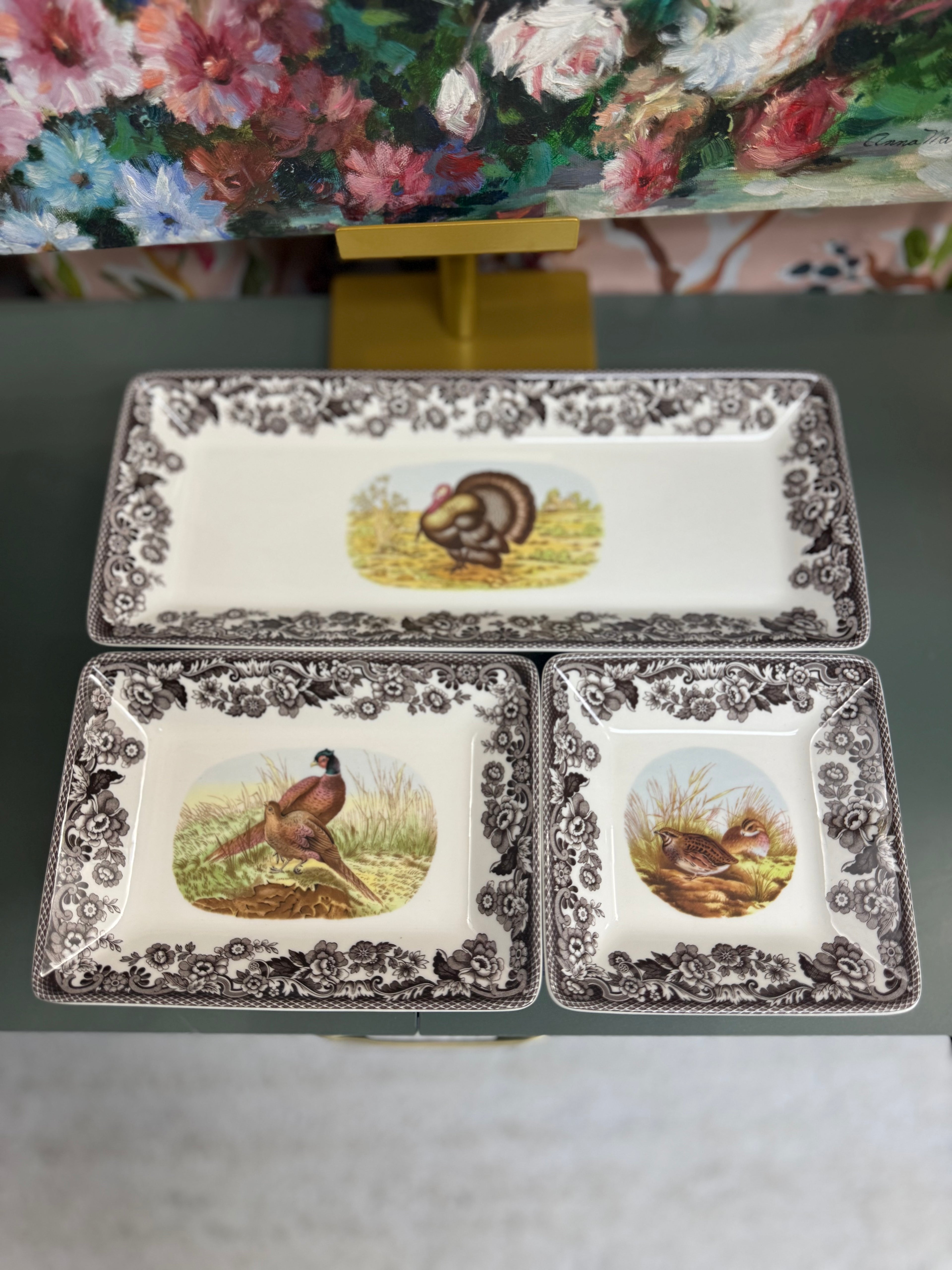 Spode Woodland Nesting Trays Set of 3