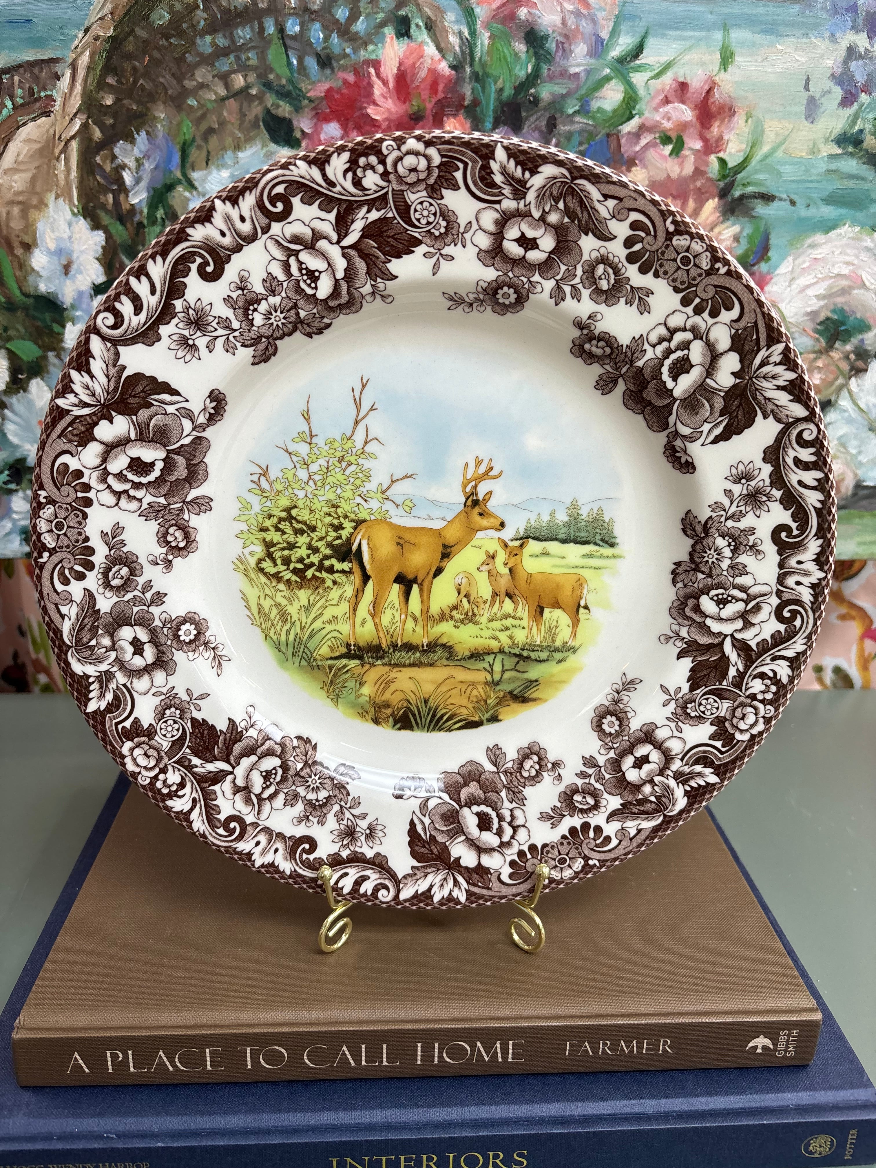 Spode Woodland Dinner Plate