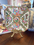 Squared Corners Antique Rose Medallion Plate