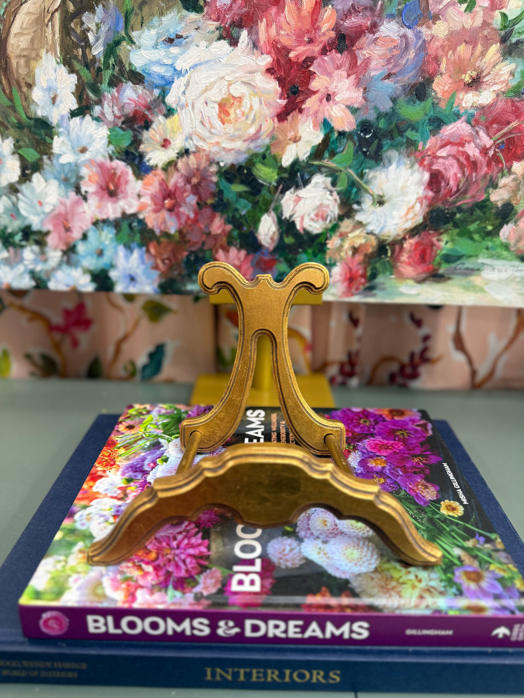 Gold Florentine Style Easel