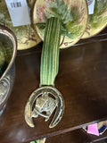 Horse Brass with Ribbon