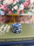 New Small Blue Rose Canton Trinket Box