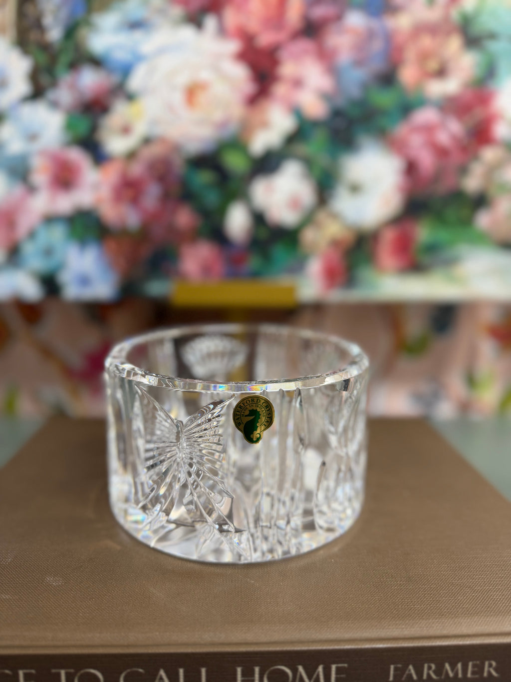 Waterford Crystal Champagne Bottle Coaster w/ Original Box