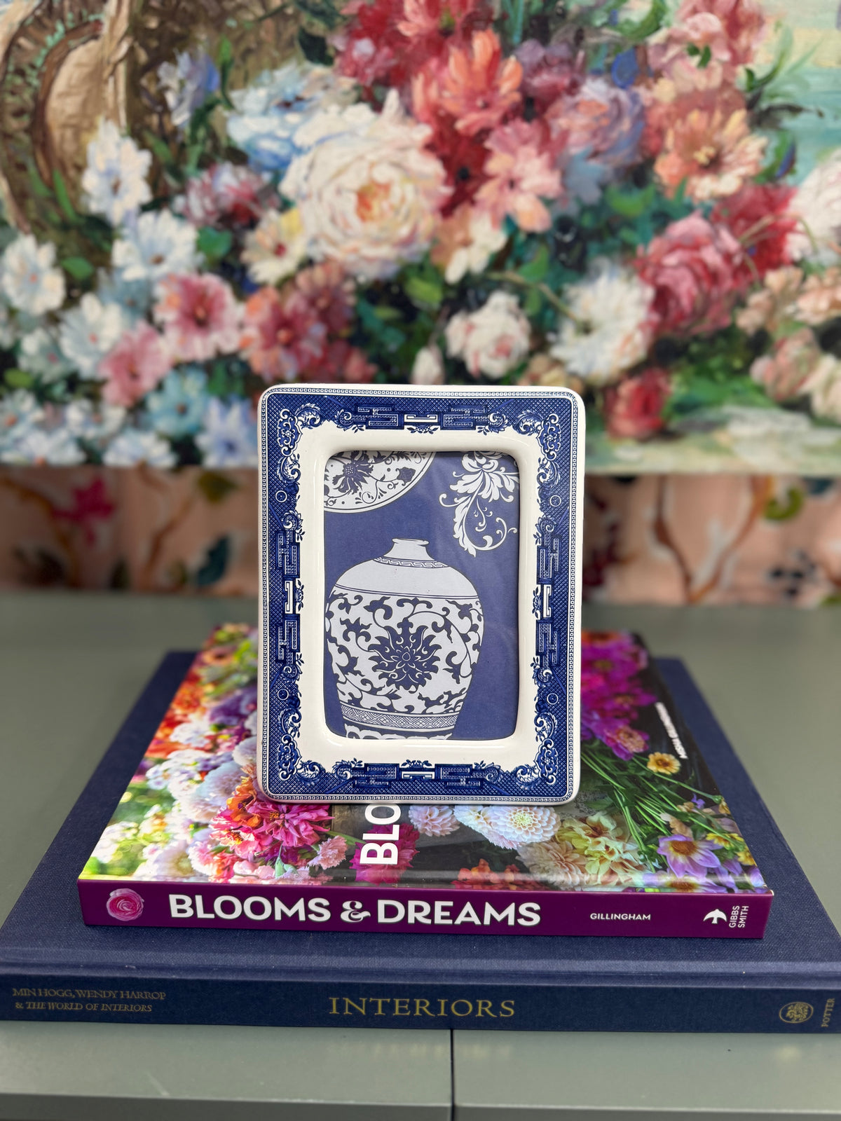 3 by 5 Blue Willow Frame