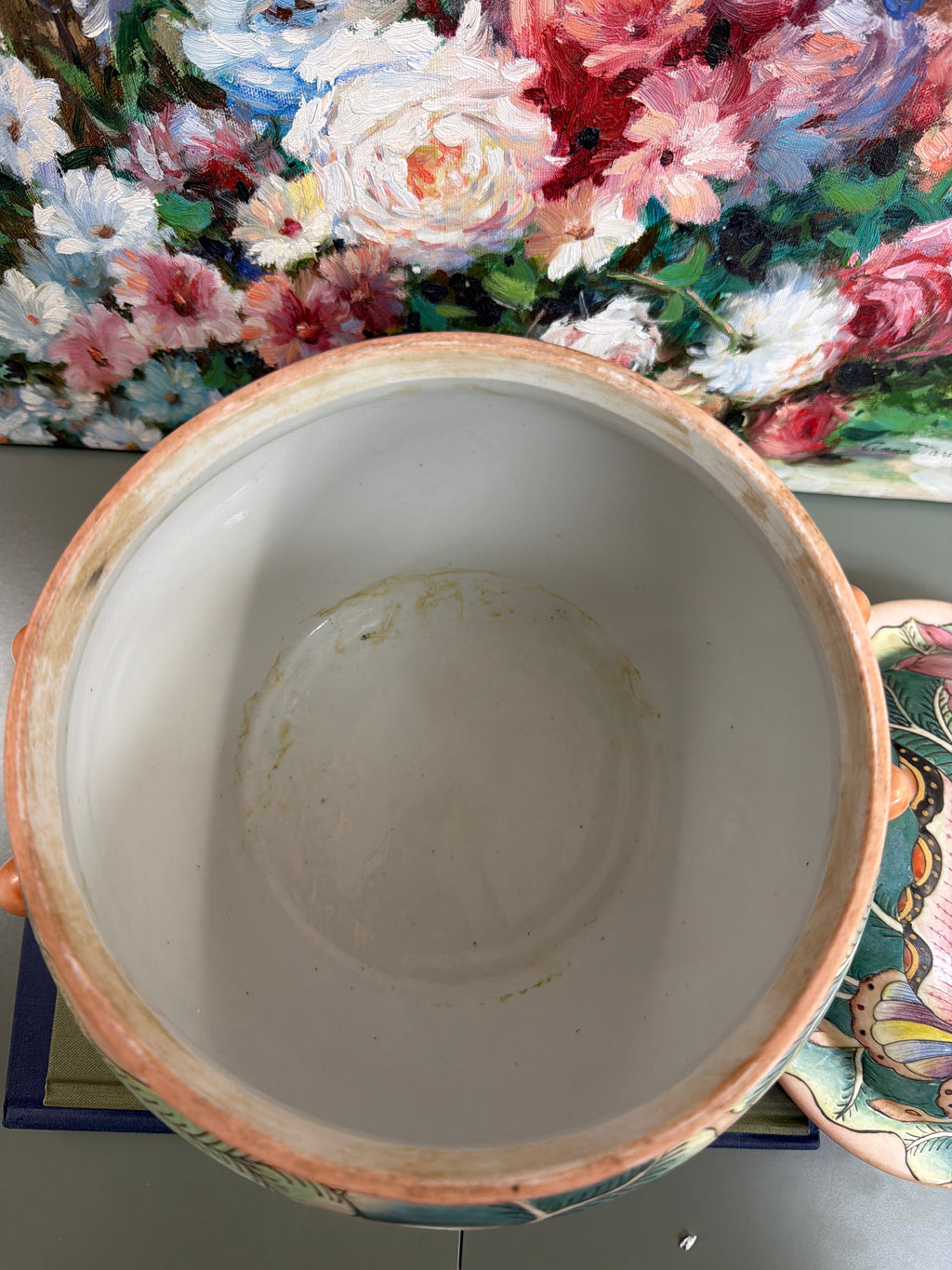 Bok Choy Lidded Jar