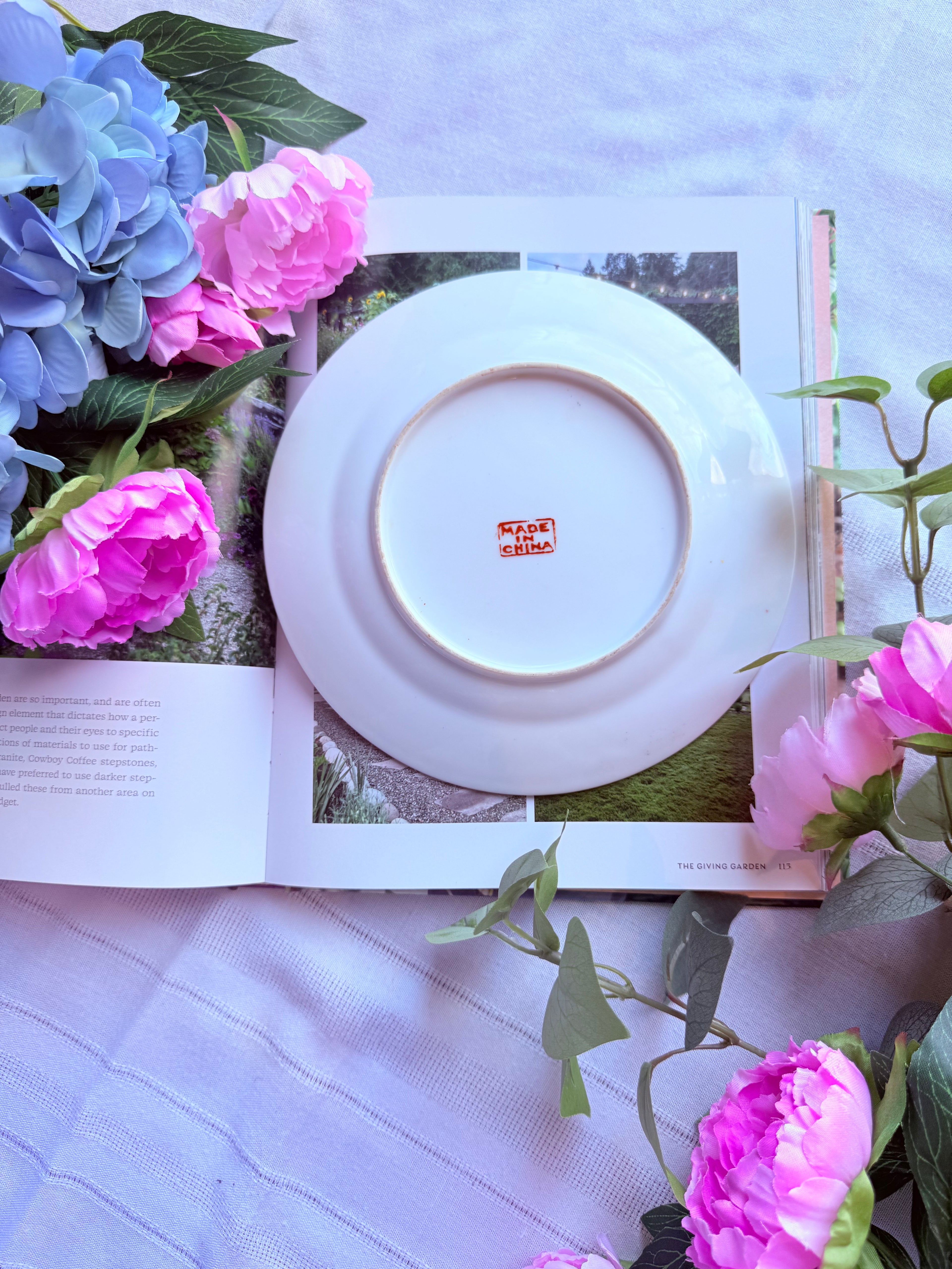 Rose Canton Plate