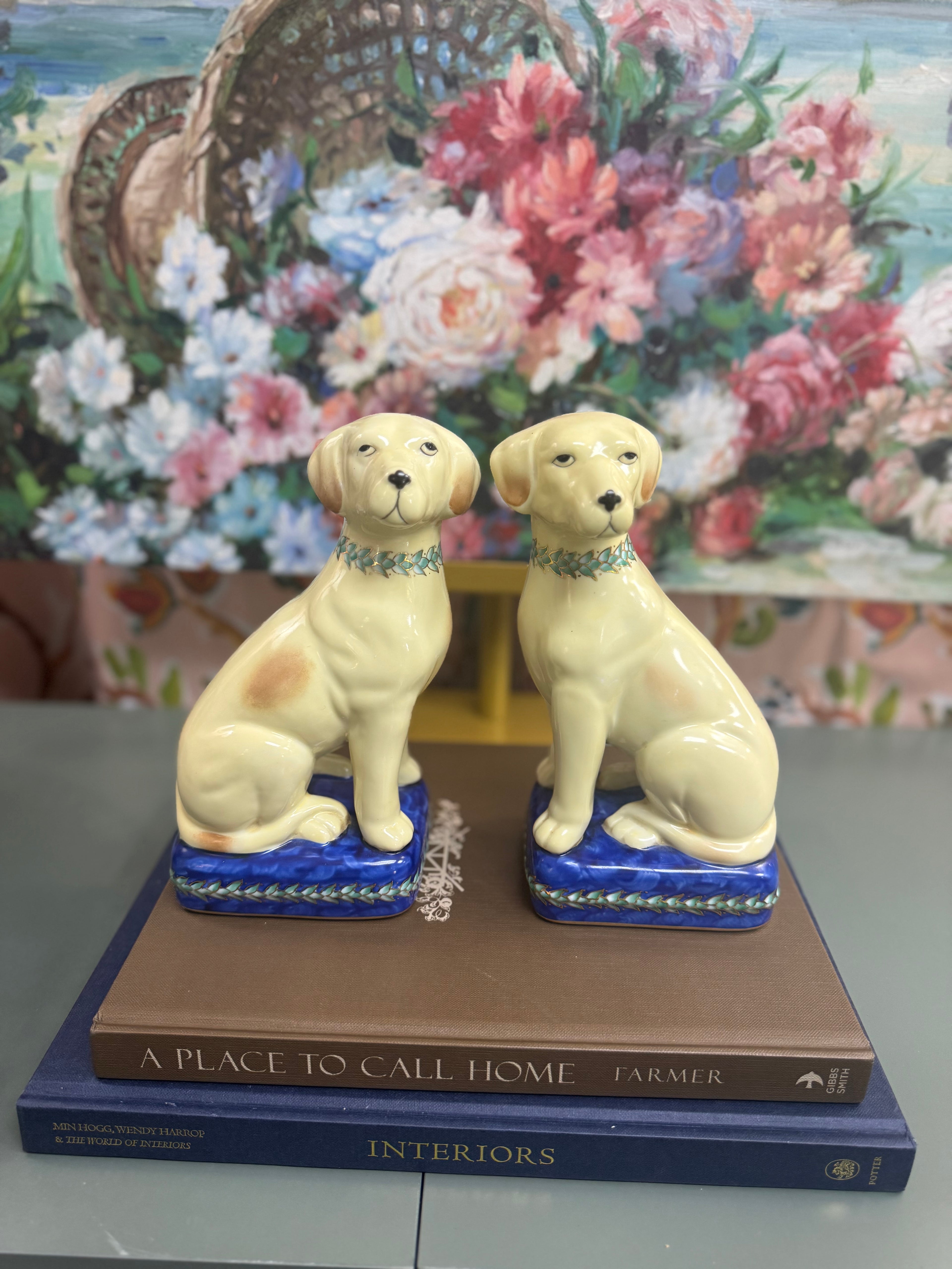 Tan Pair of Dogs