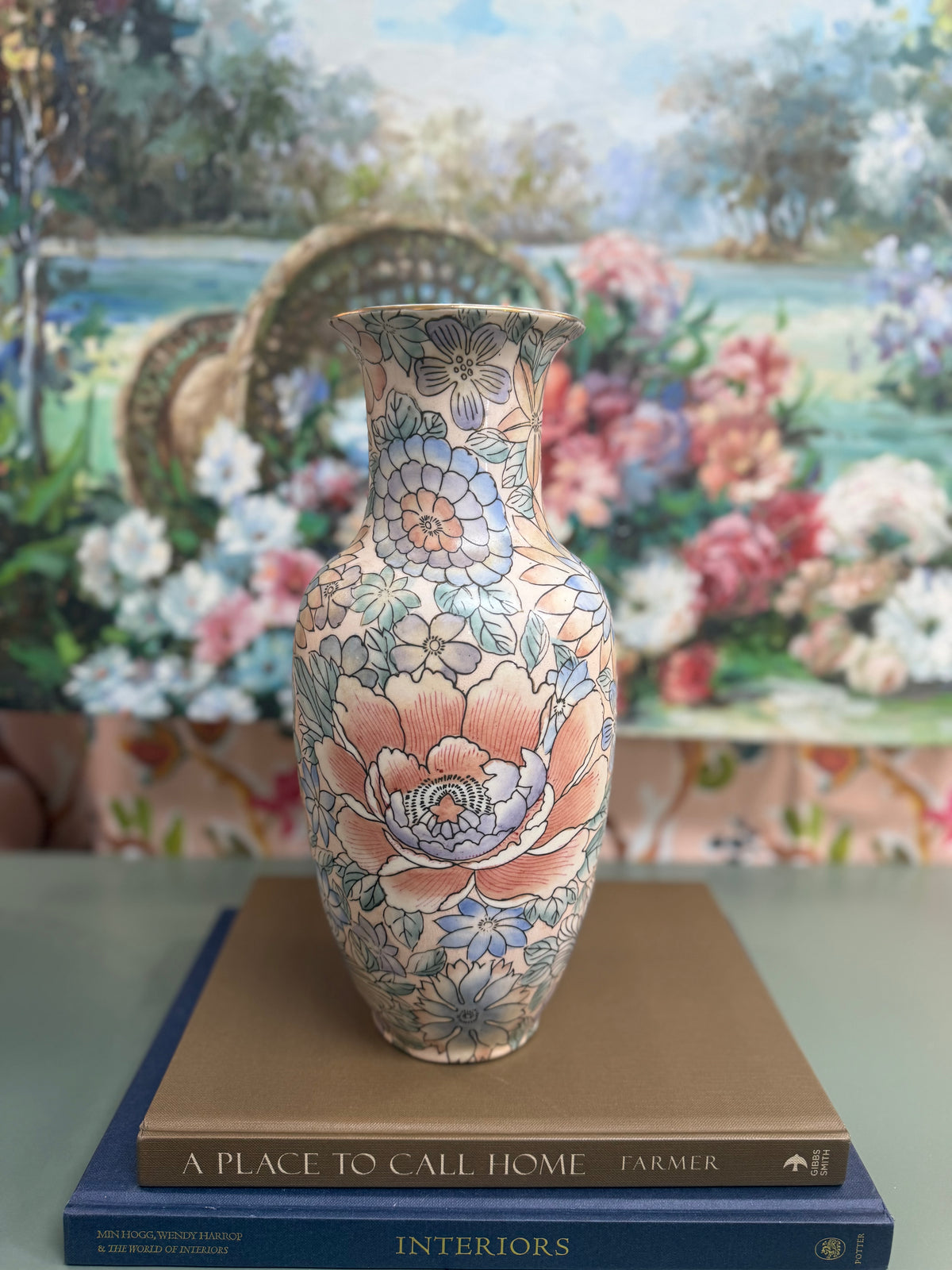 Pink Peony Vase