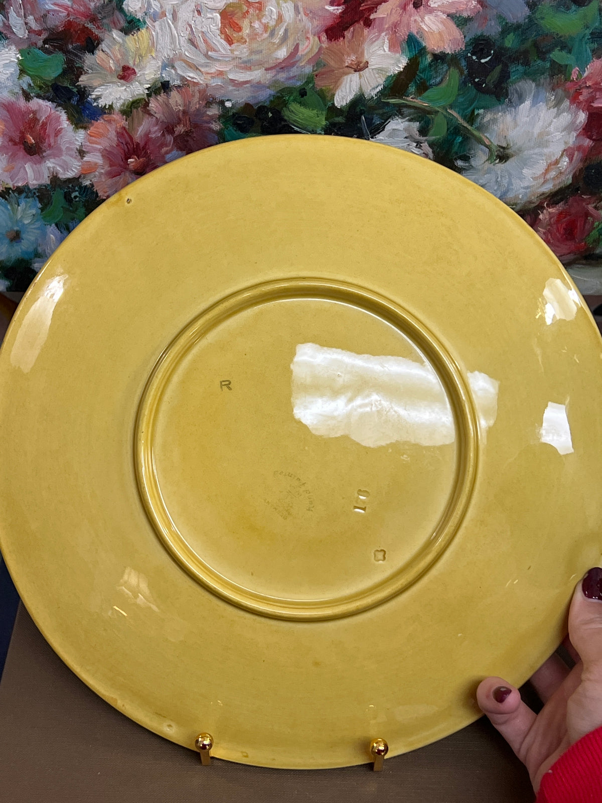 Large Majolica Plate