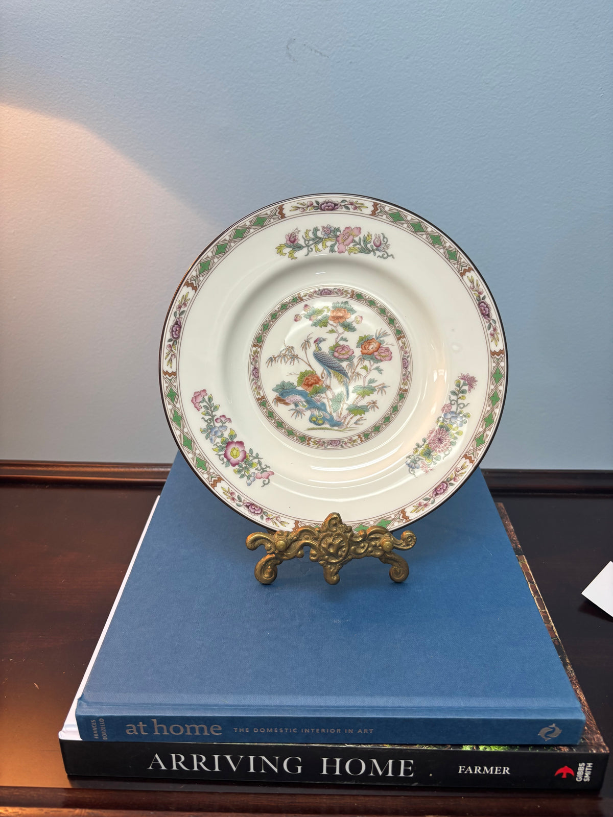 Wedgwood Bird and Floral Salad Plate
