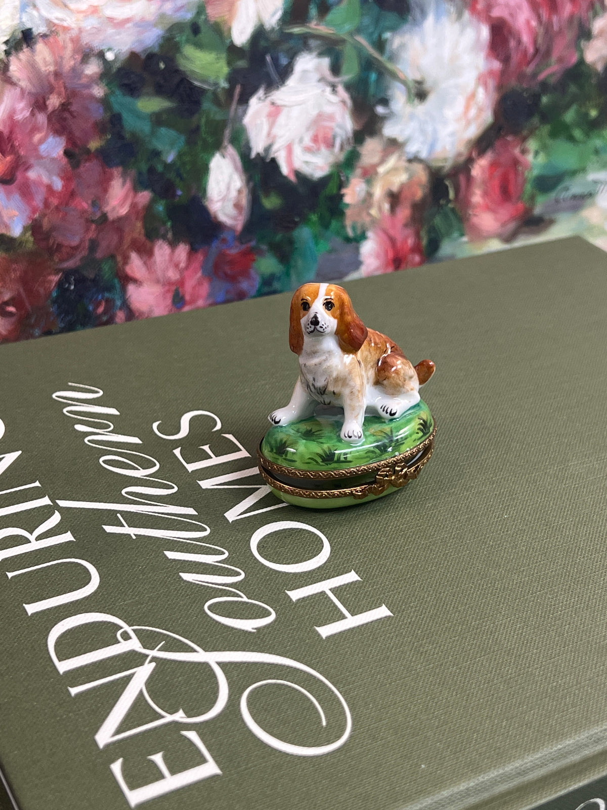 Tan Dog Limoges