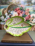 Mottahedah Leaf Butterfly Dish