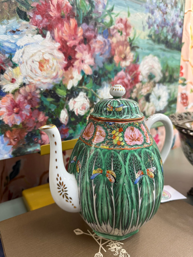 8.5” Bok Choy Large Teapot