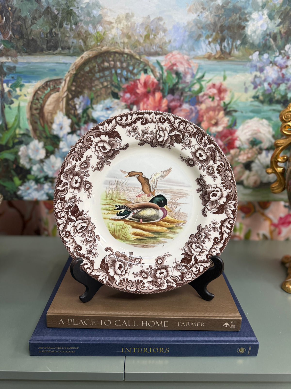 Spode Woodland Dinner Plate