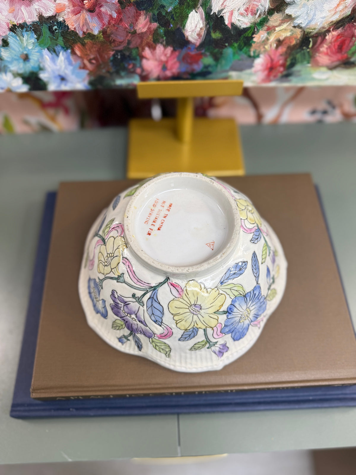Floral Lotus Bowl