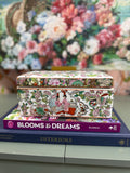 Vintage Rose Famille Dresser Box