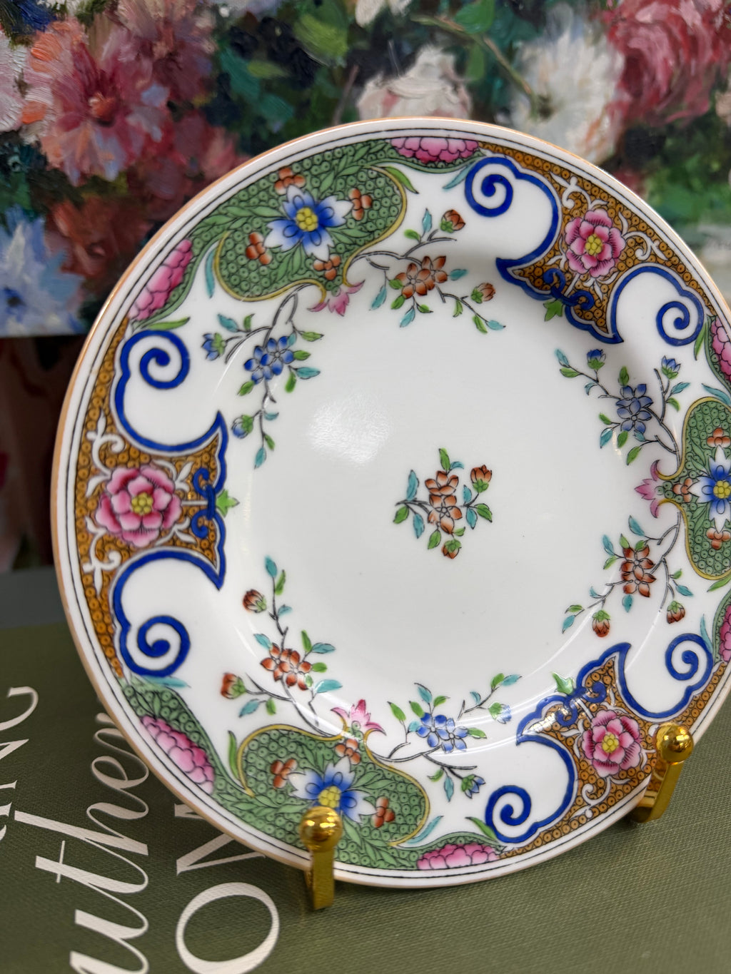 Floral Minton Saucer