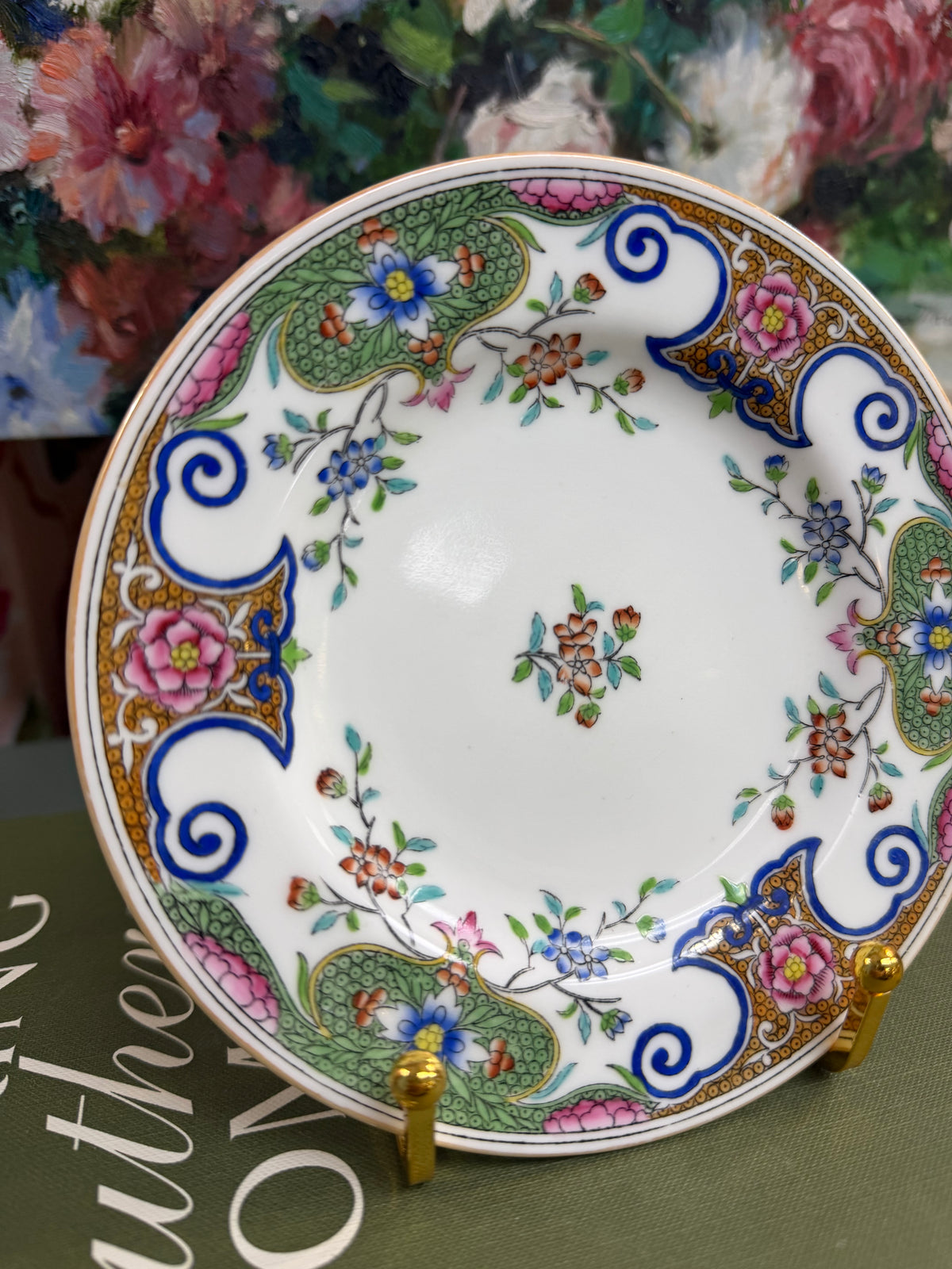 Floral Minton Saucer