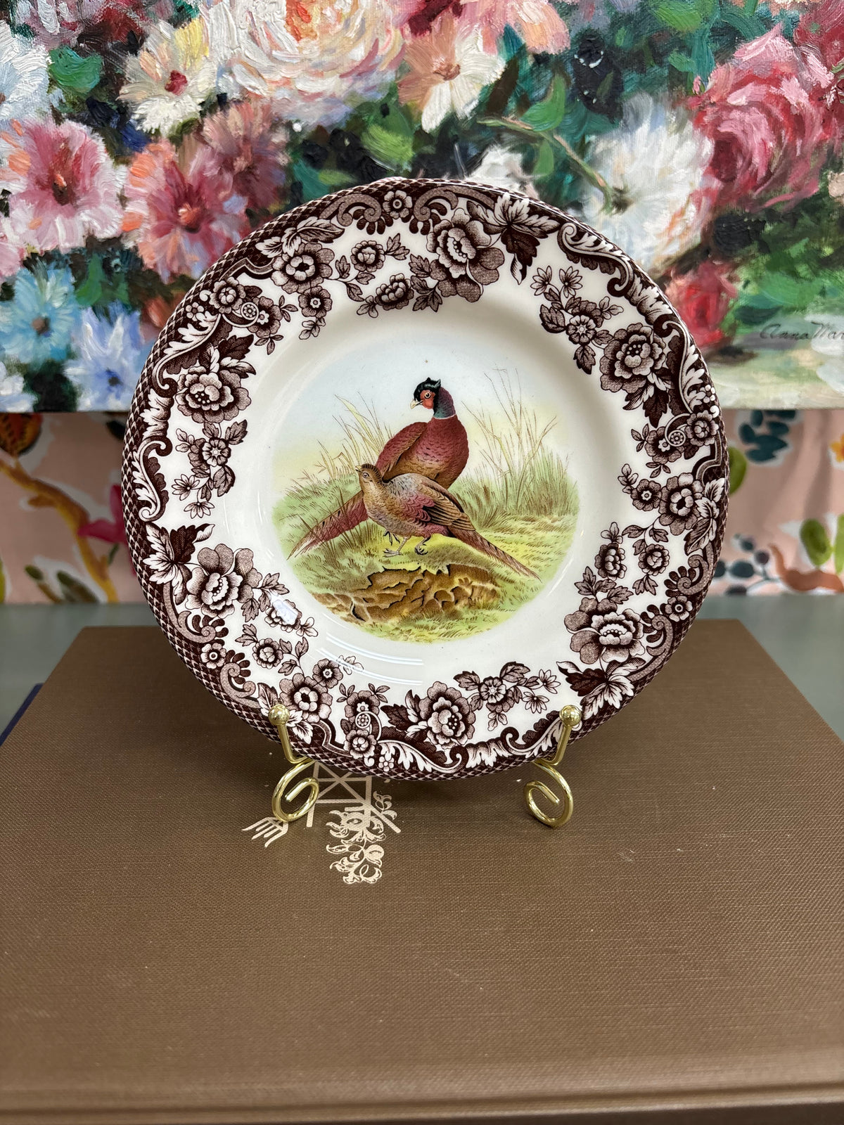 Spode Woodland Canapé Plate
