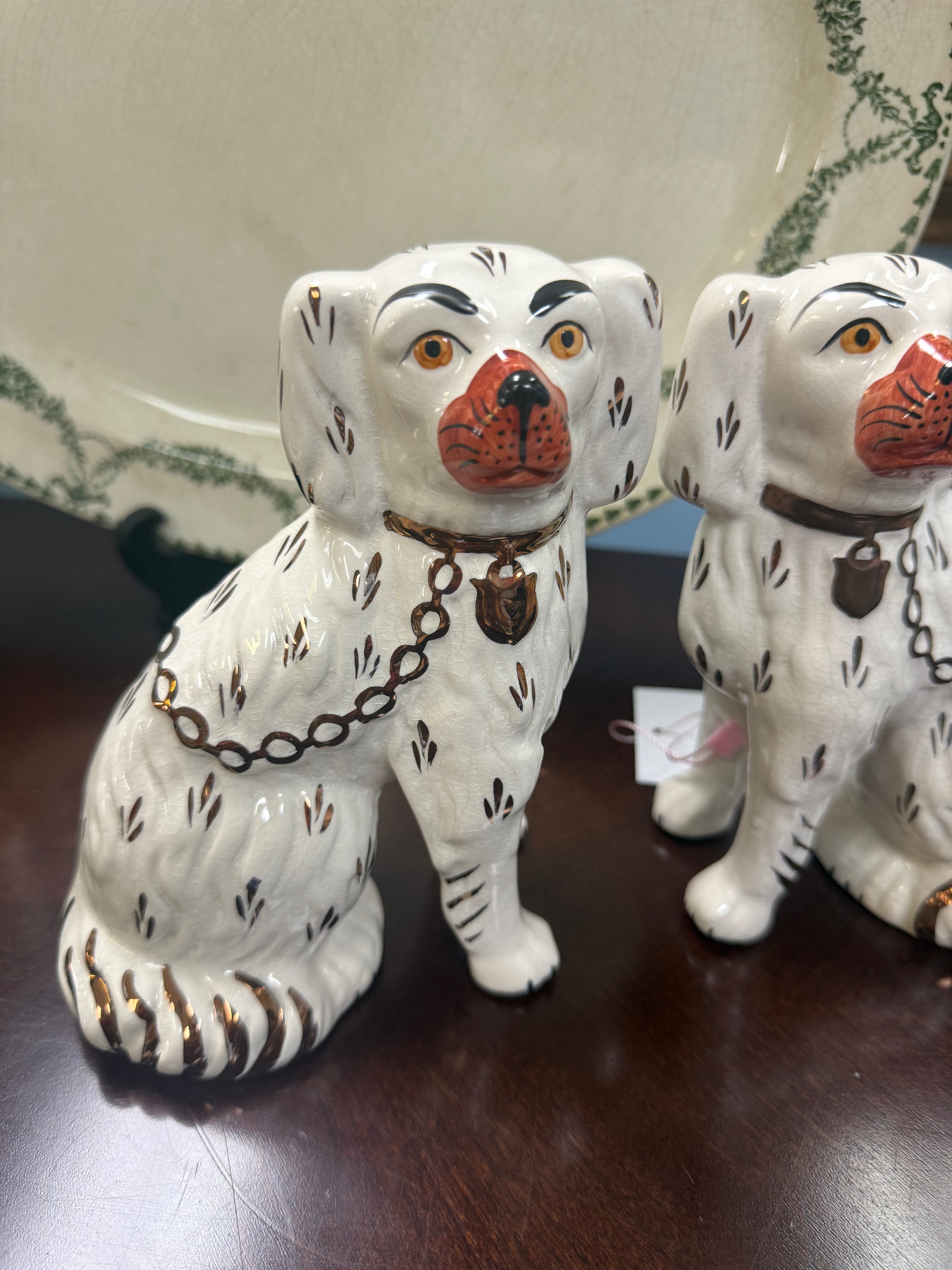 Pair of Staffordshire Dogs