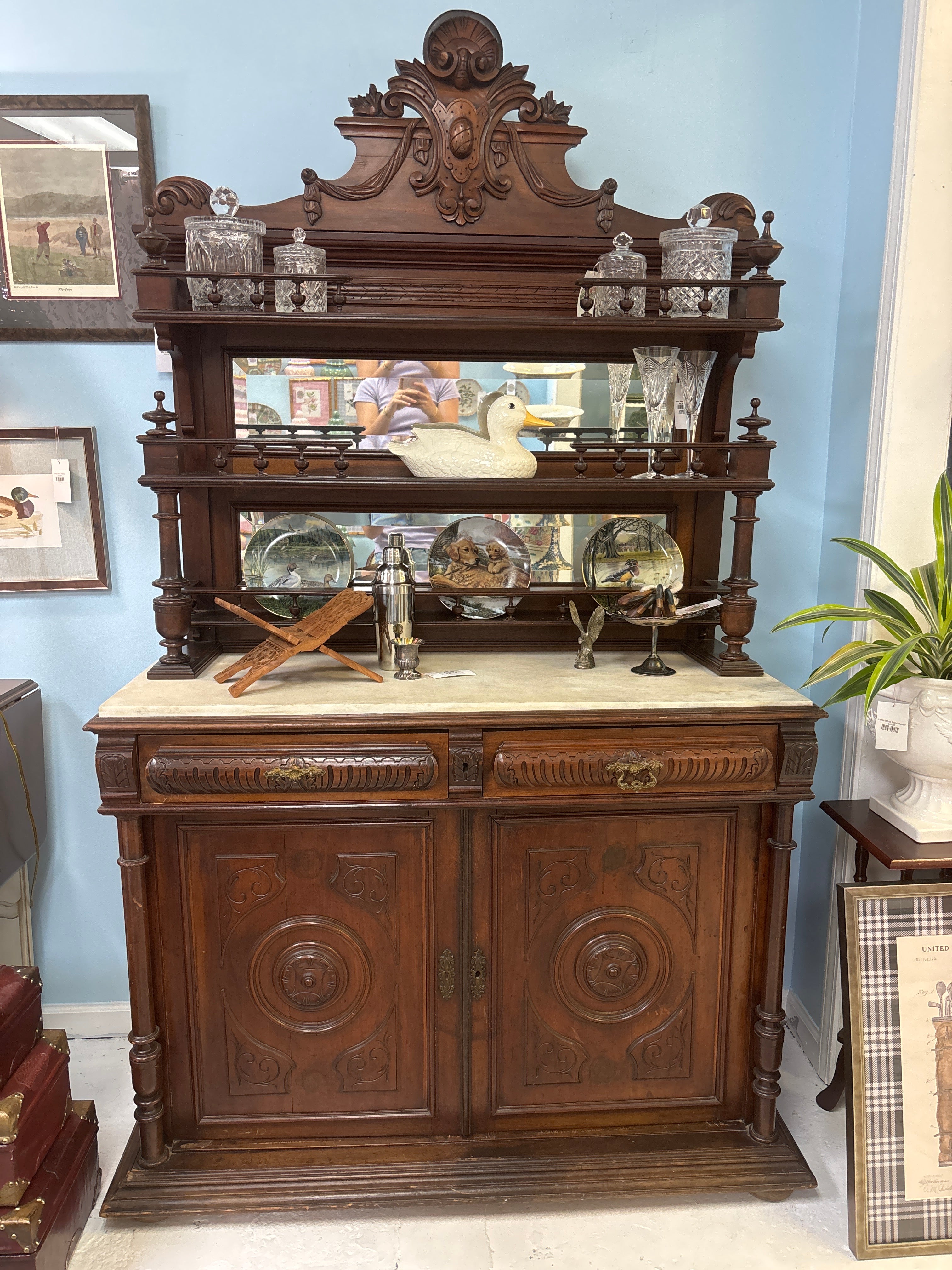 Antique sideboard