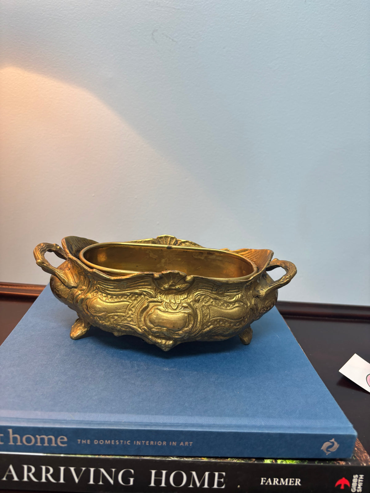 Mini Brass Jardiniere