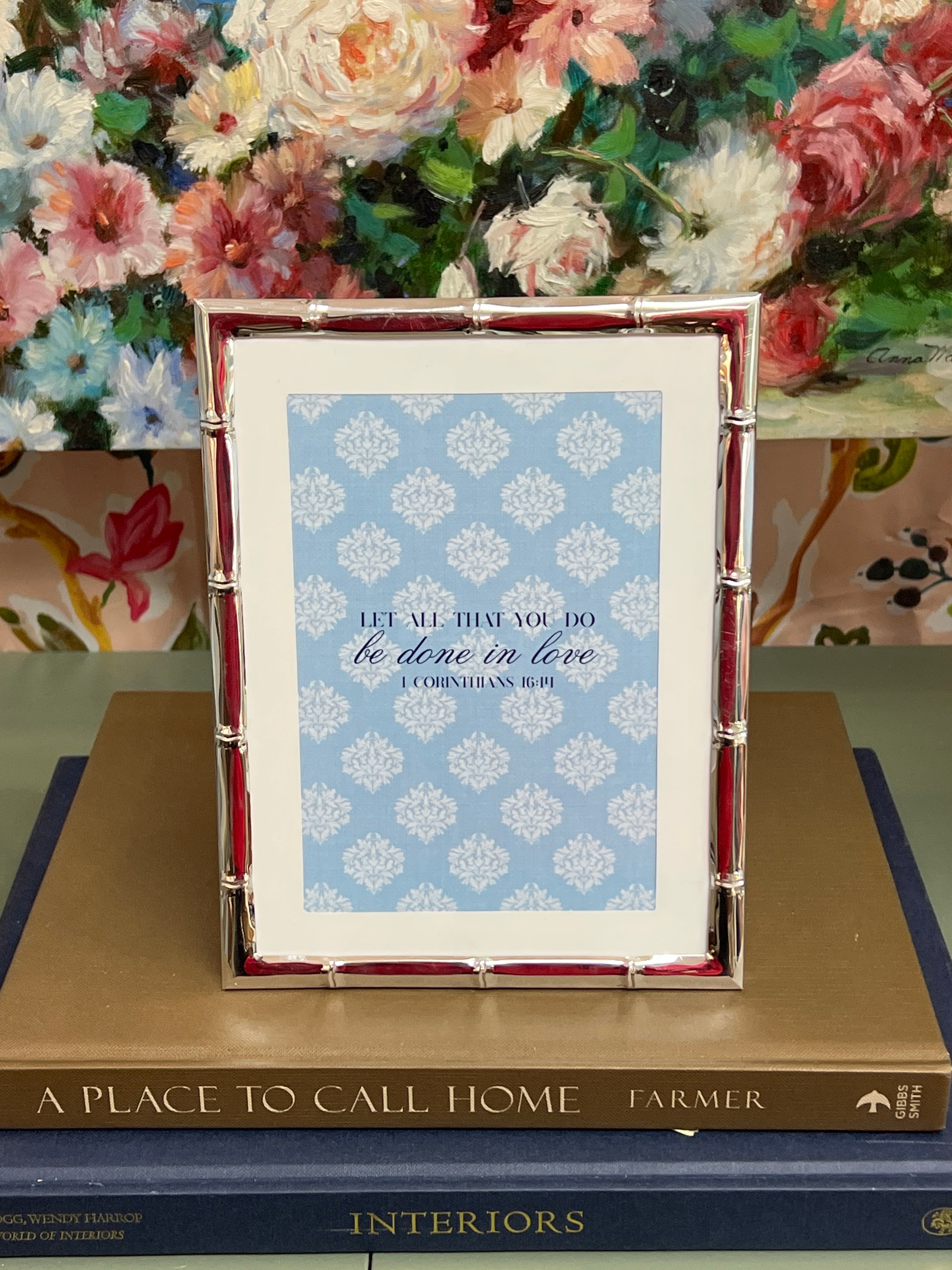 Silver Bamboo Frame 5x7