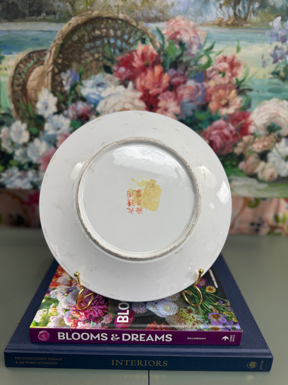 Blue Famille Style Plate