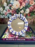 Blue Bow Picture Frame
