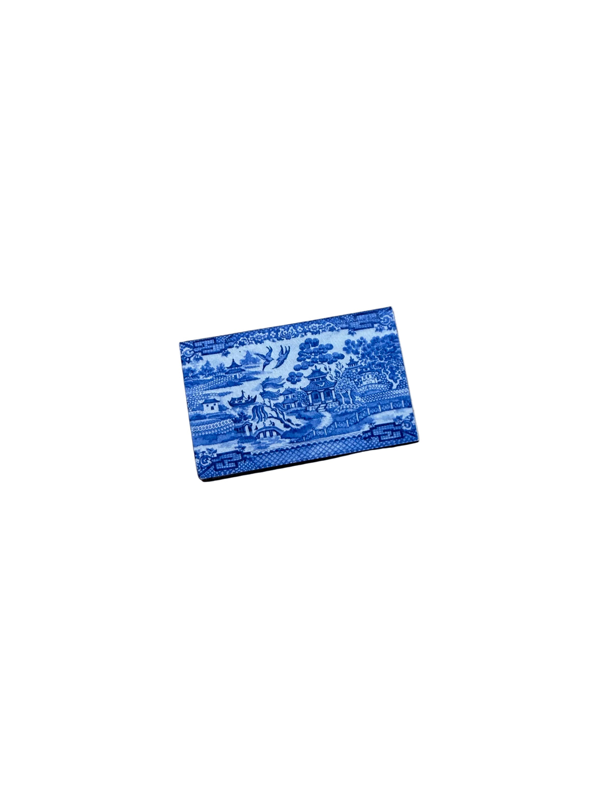 Blue Willow Matchbox