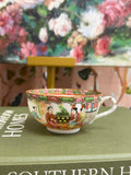 Antique Rose Medallion Teacup