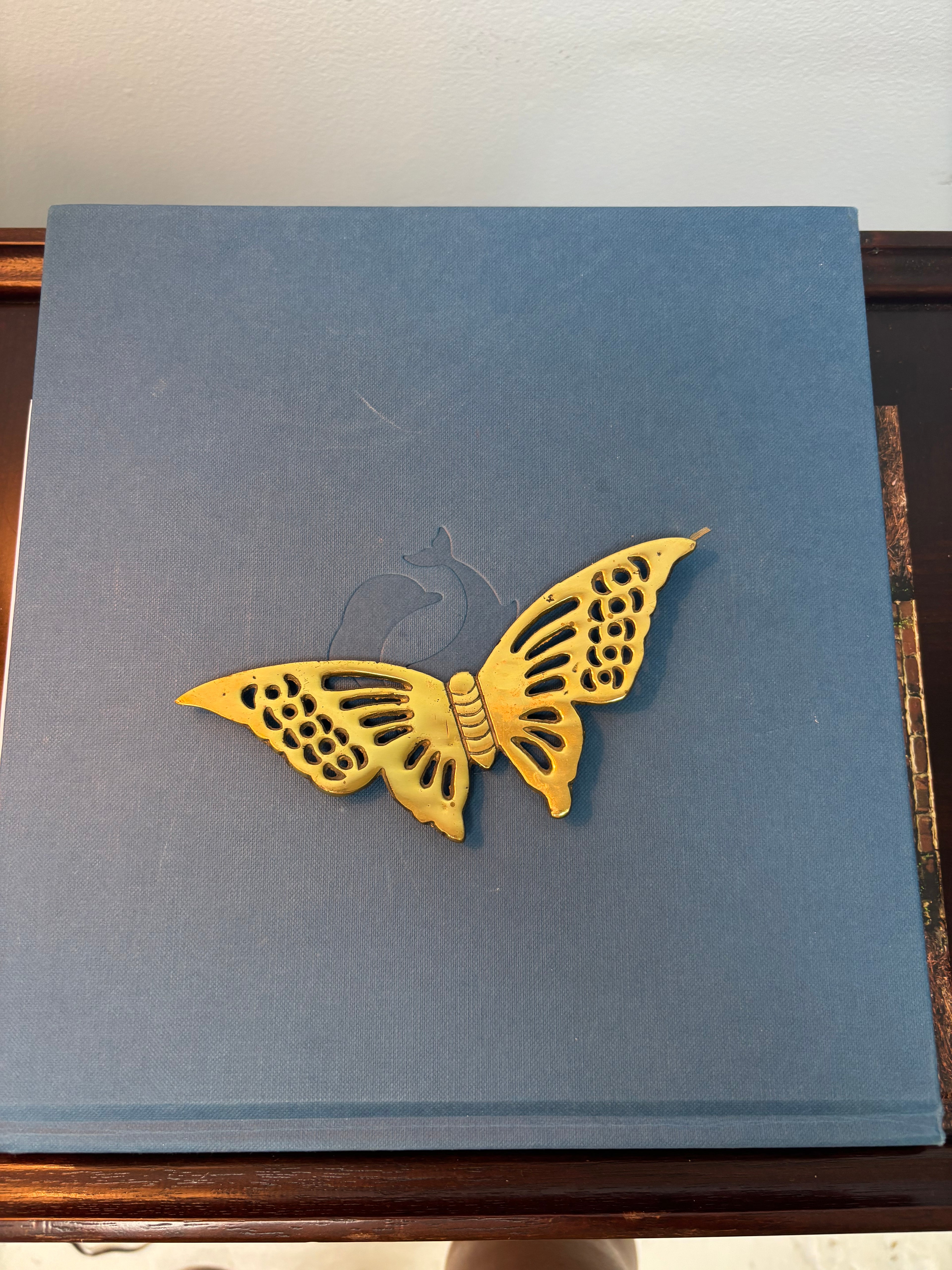Brass Butterfly Hang