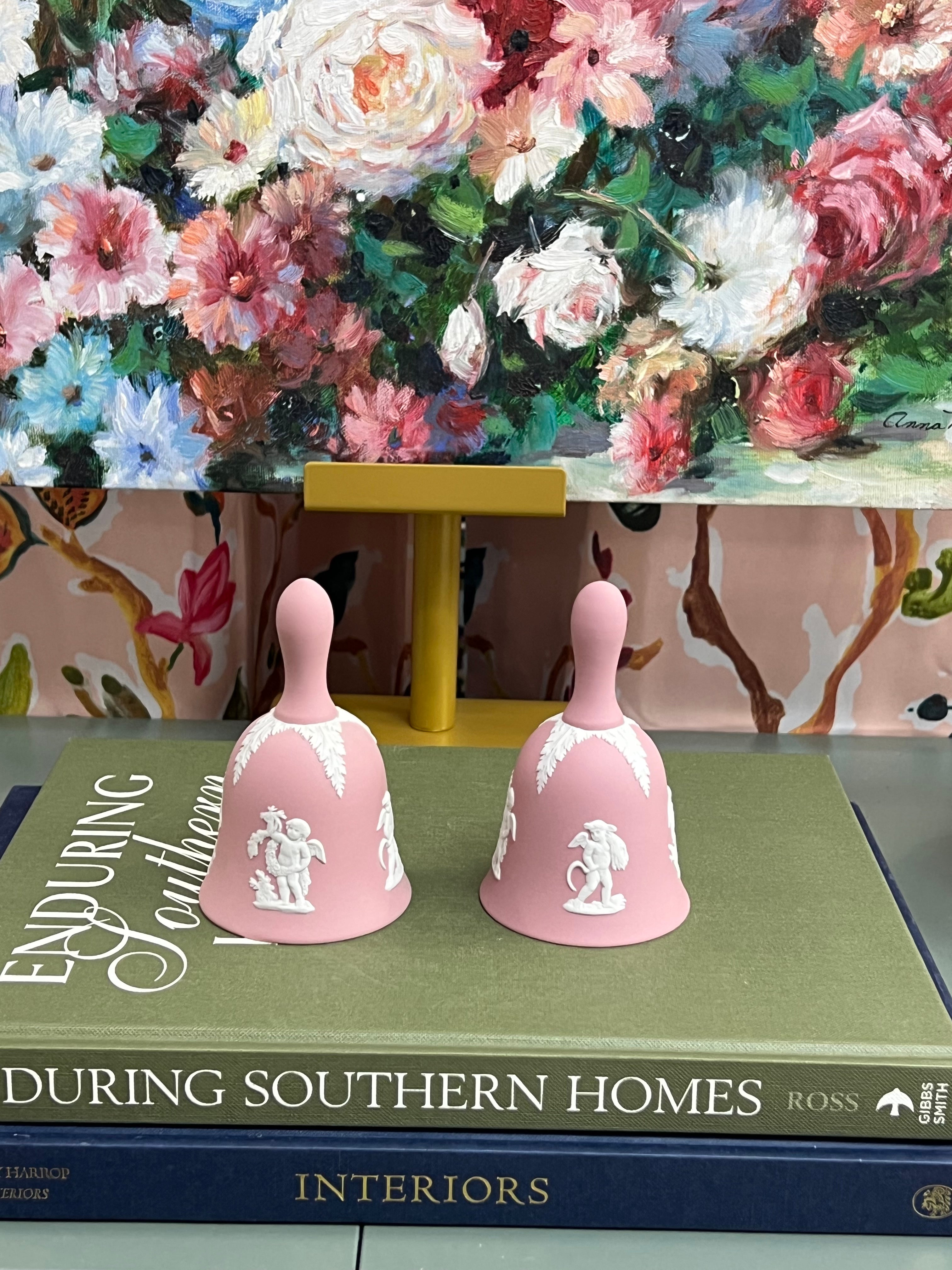 Pink Wedgwood Bell