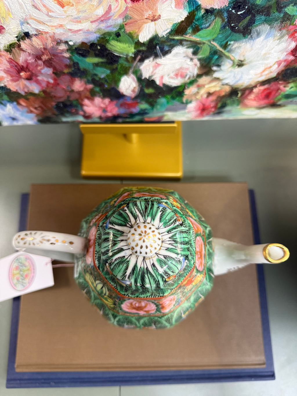8.5” Bok Choy Large Teapot