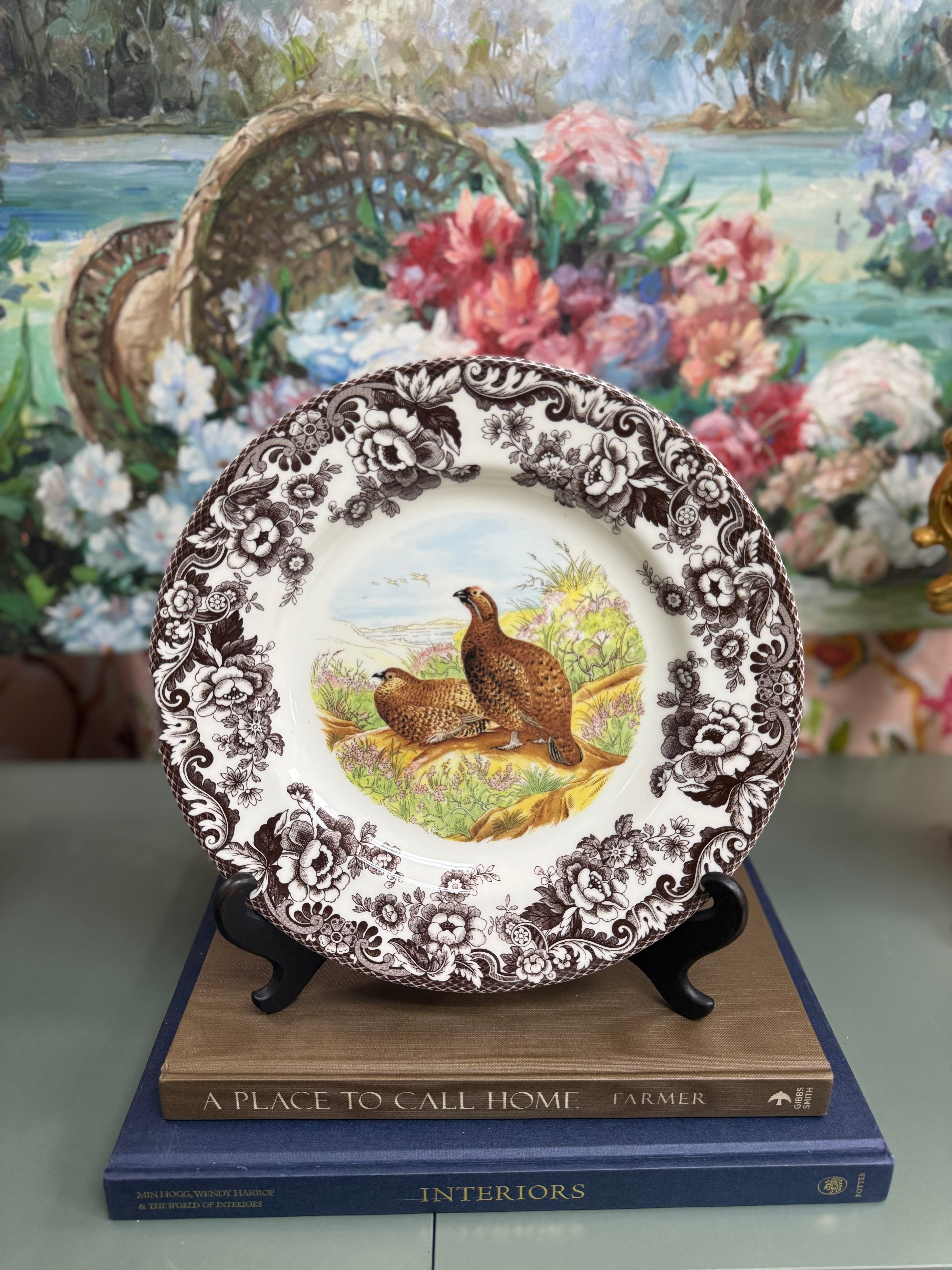 Spode Woodland Dinner Plate