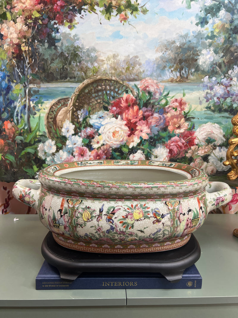 New Rose Medallion Foot Bath