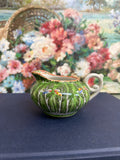 Antique Bok Choy Handled Creamer