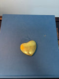 Brass Heart Paperweight