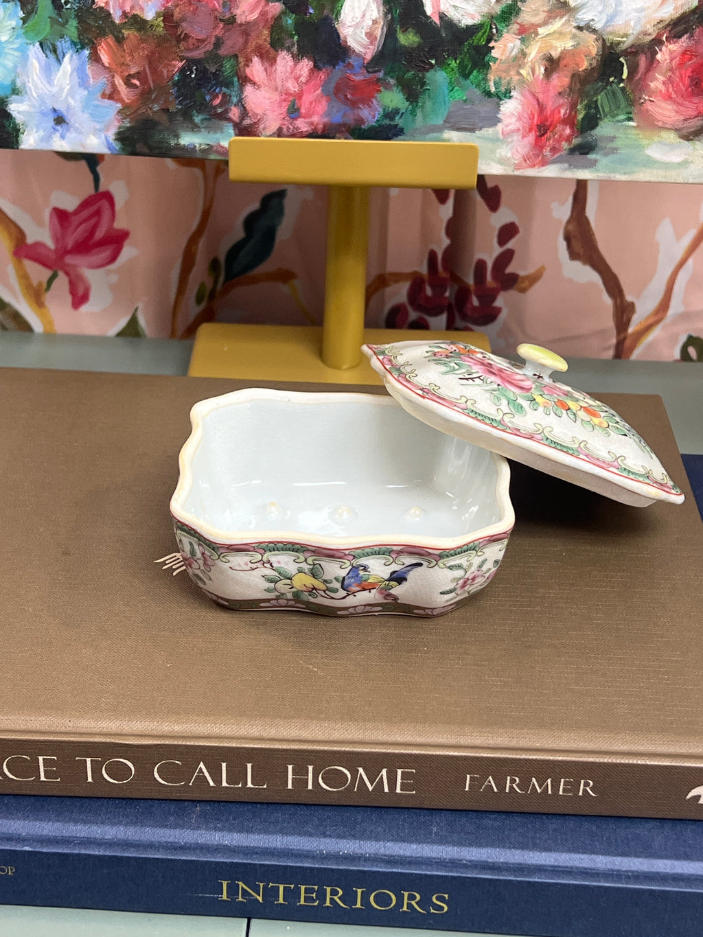 New Rose Canton Soap Dish