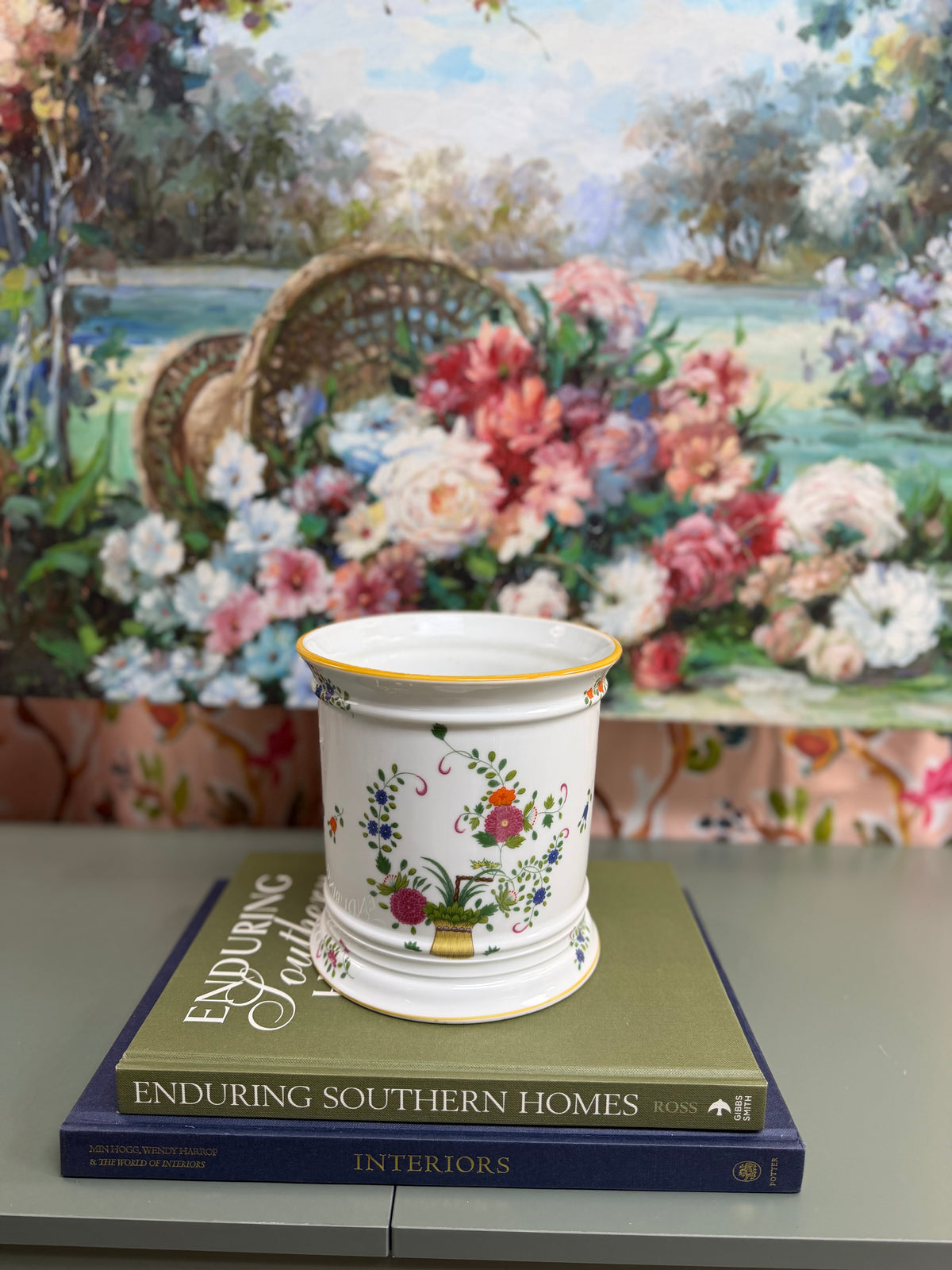 Limoges Petit Panier Planter