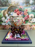 Rose Medallion Planter with Riser