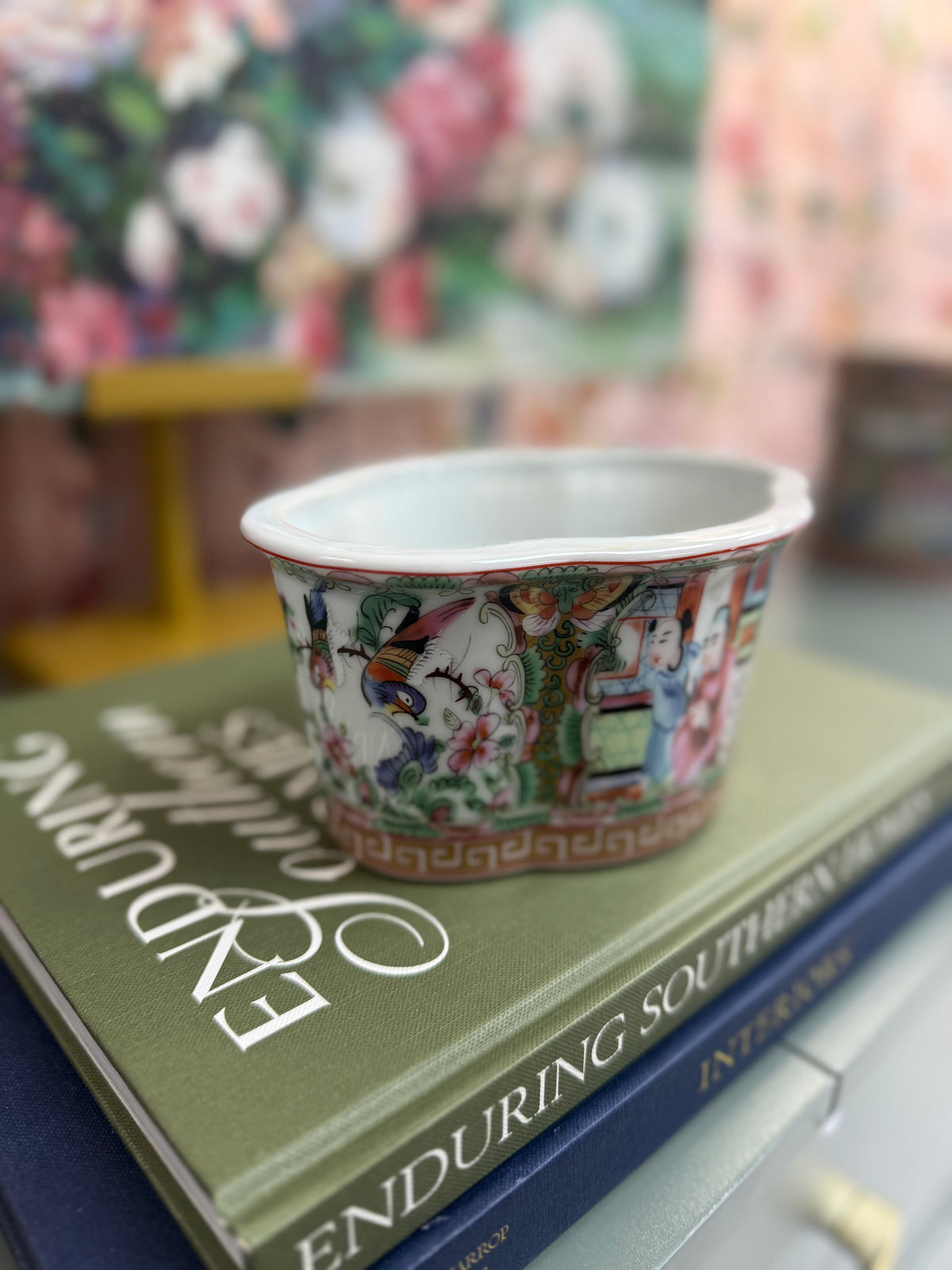 New Small Rose Medallion Footbath